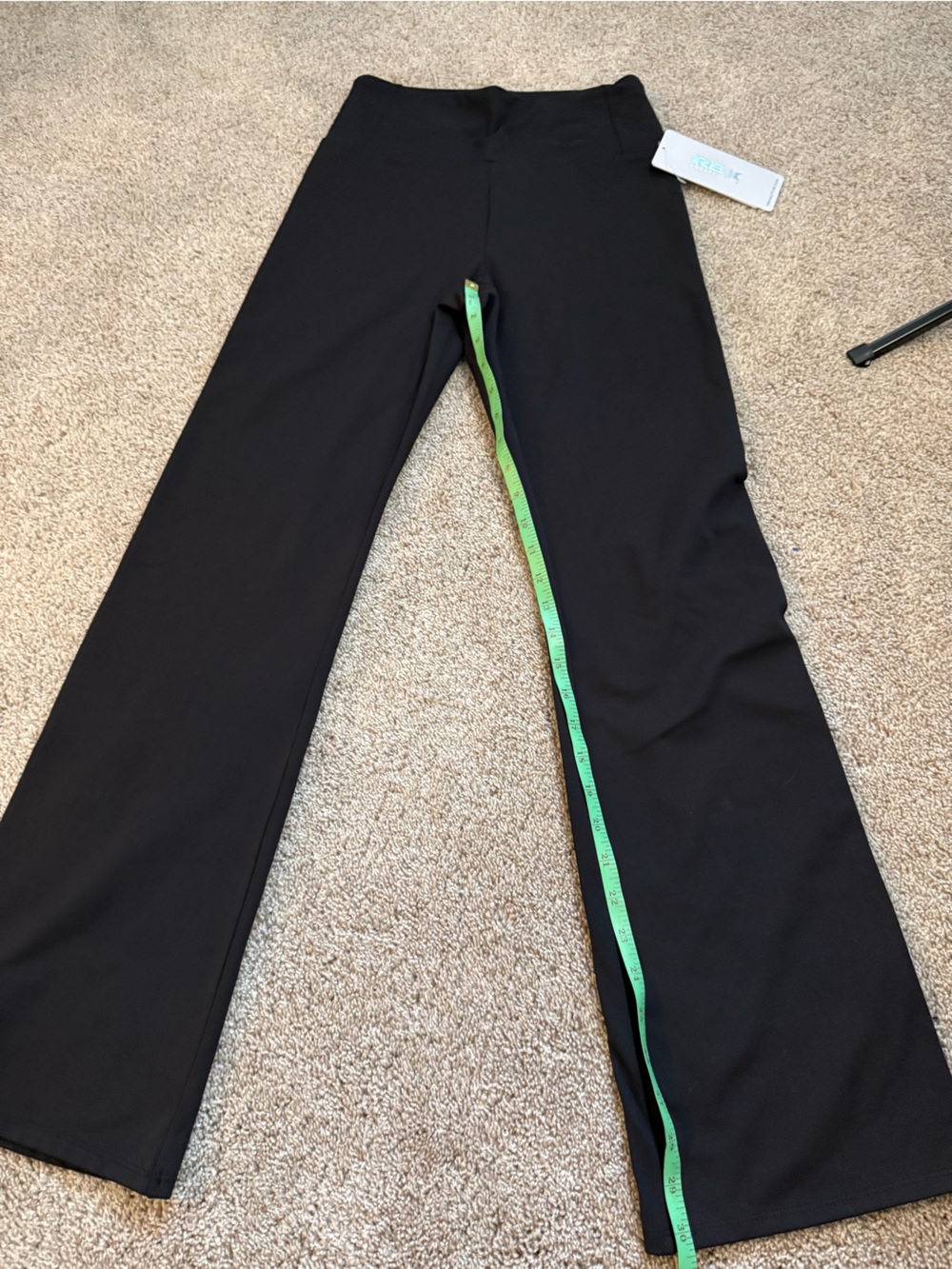 RBX Black Boot-Cut Women's Pants compression
